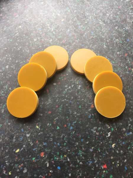 PUR (Polyurethan) - RESTPOSTEN ca. Ø73 x 10 mm - 90°